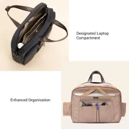 Scarters Terminal Navy Nylon Medium Messenger Bag image 5