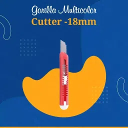 Gorilla Snap Off Cutter Ergonomic Handle 18 mm Plastic, G-4C-18MM image 2