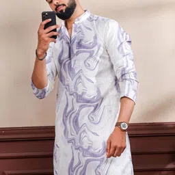 Koshin Abstract Printed Straight Kurta image 2
