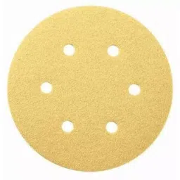 ABRO Velcro Disc Gold 6 Hole 150 mm (6 inch) 80 Grit Size, VD-GOLD-6-6H-80 (Pack of 100)-picture-43