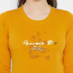 Duke Mustard Graphic Print Sweatshirt image 5