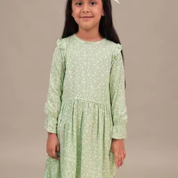 Grit N Groove Print Fit & Flare Dress-picture-35