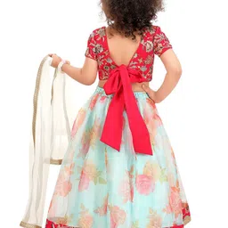 Pragya Exclusive Girls Embroidered Ready to Wear Lehenga & Choli image 2