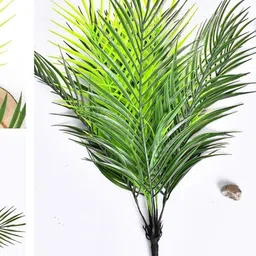 Dekorly Green Plastic Palm Artificial Flowers & Plants Without Pot image 3