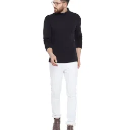 Hypernation Black High Neck T-Shirt image 5