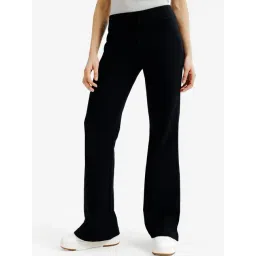 Decathlon Black Cotton Regular Fit Sports Tights-picture-18