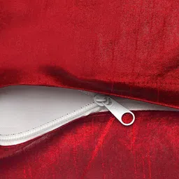 HOSTA HOMES Maroon Set of 5 Geometric Square Cushion Covers image 3