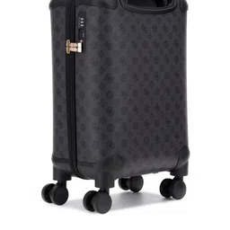 GUESS Wilder Printed Hard Sided Cabin Trolley Bag image 3
