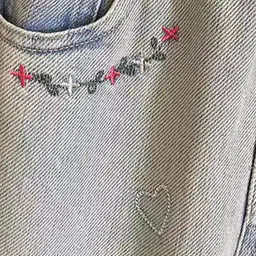 FOREVER FRIDAY Girls Comfort Regular Fit Mid-Rise Light Fade Jeans image 2