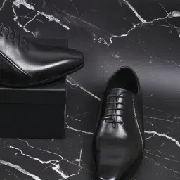 Cobblerz Men's Black Oxford Shoes-picture-41