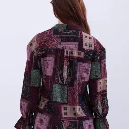 Spykar Cherry Lacquer Regular Fit Shirt image 4