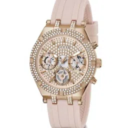 Guess Analog Rose Gold Dial Women's Watch GW0407L3-picture-16