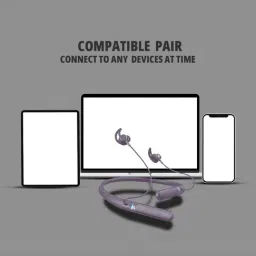 Onelife FLEXNECK In Ear Wireless Neckband with Sweat Proof (Purple)-picture-11