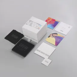 Zavya Limitless Charm Cubic Zirconia Rhodium Plated 925 Sterling Silver Earrings image 5