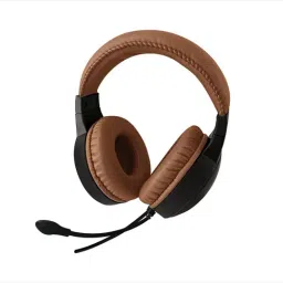 iVOOMi Prado Wired Gaming Headphone with Mic 50 mm Drivers (Brown & Black) image 3
