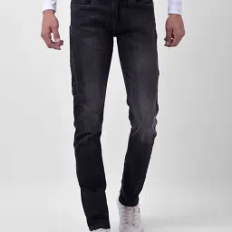 Numero Uno Black Skinny Fit Jeans-image-31