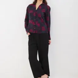 Spykar Crimson Red Regular Fit Shirt image 5