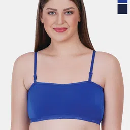 Reveira Pack Of 2 Medium Coverage Lightly Padded Dry Fit Bandeau Bra With All Day Comfort-picture-39