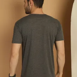 Vimal Jonney Brown & Grey Regular Fit T-Shirt image 5