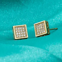 Krelin Square Studs Earrings-picture-21