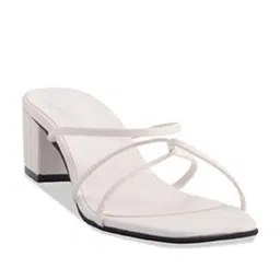 Eridani Women's Vivian White Casual Sandals-image-35