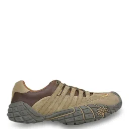 Woodland Men's Khaki & Brown Casual Shoes image 2