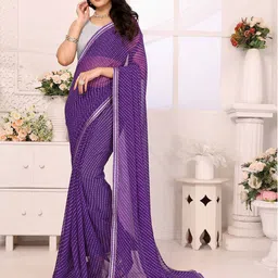 sareyavella Leheriya Embroidered Pure Georgette Leheriya Celebrity Saree-picture-14