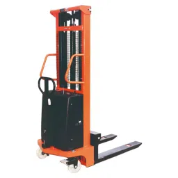 RB 1500 Kg (1.5 Ton) 1 m Fork Length Hydraulic Semi Electric Stacker, RB-106-image-32