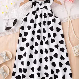 INCLUD Girls Halter Neck A-Line Dress-image-68