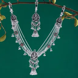 DEWENWILS 2 Pieces Artificial Beads Studded Waist Chain image 1