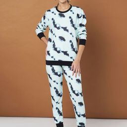 Moda Rapido Printed Round Neck Sweatshirt With Joggers Co-Ords-picture-15