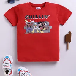YK Disney Boys Disney Printed Cotton T-shirt-picture-37