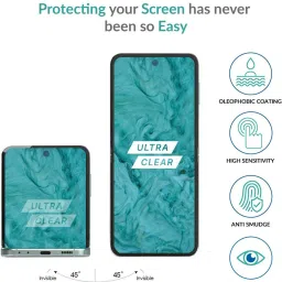 Sprig Tempered Glass Guard for SAMSUNG GALAXY Z FLIP 6 (Pack of 1) image 5