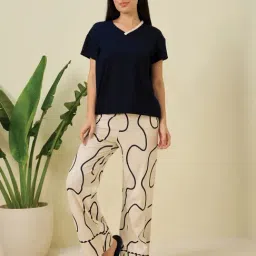 Sweet Dreams Women Solid Pyjama Set-picture-35