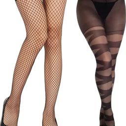NESKA MODA Black Sheer Stockings-picture-34