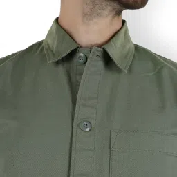 celio Celio* Duck Green Regular Fit Shirt image 5