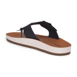 Bata Men's Blue T-Strap Sandals image 5