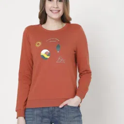 Vero Moda Rust Graphic Print Sweatshirt-picture-30