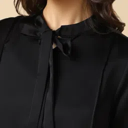 Allen Solly Black Regular Fit Shirt image 5