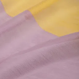 Taneira Multicolored Plain Saree With Unstitched Blouse image 5