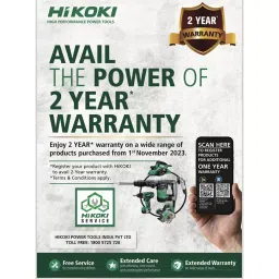 HiKOKI 1.5 HP 24 L Air Compressor, EC68LAZ image 2