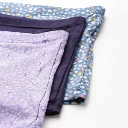 Leading Lady Multicolor Printed Boy Shorts - Pack of 3 image 5