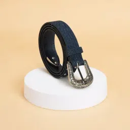 Forever Glam by Pantaloons Blue Polyester Waist Belt for Women-picture-36