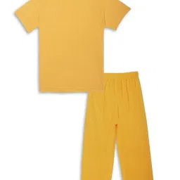 Vimal Jonney Kids Red & Yellow Printed T-Shirt Set image 5