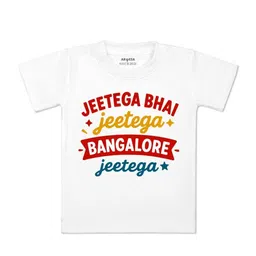 arvesa Jeetega Bhai Jeetega Bangalore Jeetega Printed Kids Tshirt-picture-22