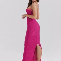 StyleCast Lace Inserts Maxi Dress image 5