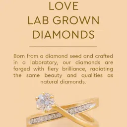 Westside X Pome Classic Comet Gold Plated Lab Diamond Solitaire Ring image 3