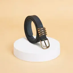 Forever Glam by Pantaloons Navy Polyester Waist Belt for Women-image-8