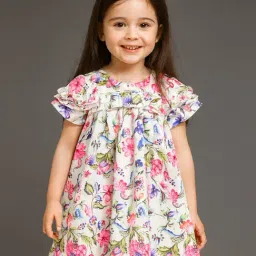 KidsDew Girls White Dress-image-20