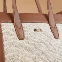 code by lifestyle Lifestyle Tan Shoulder Handbag image 5